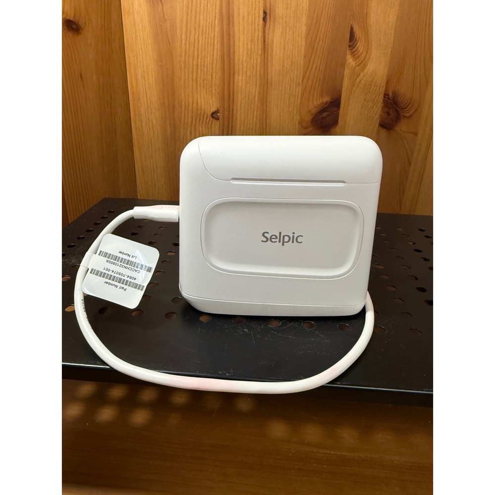 Selpic S1 Handheld Portable Inkjet Printer‎ White USB Rechargeable
